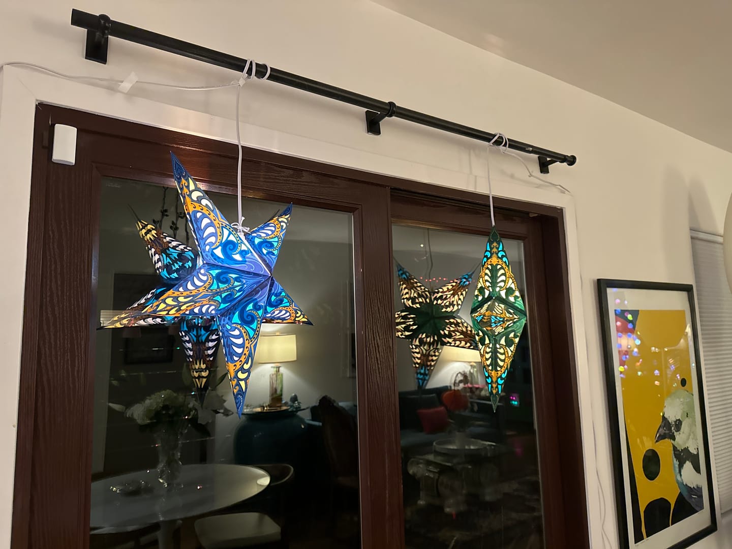 Customer photo review of Star Lantern White Mini Socket Pendant Light Lamp Cord, E12 Base, Switch, 15 Ft - Electrical Swag Light Kit