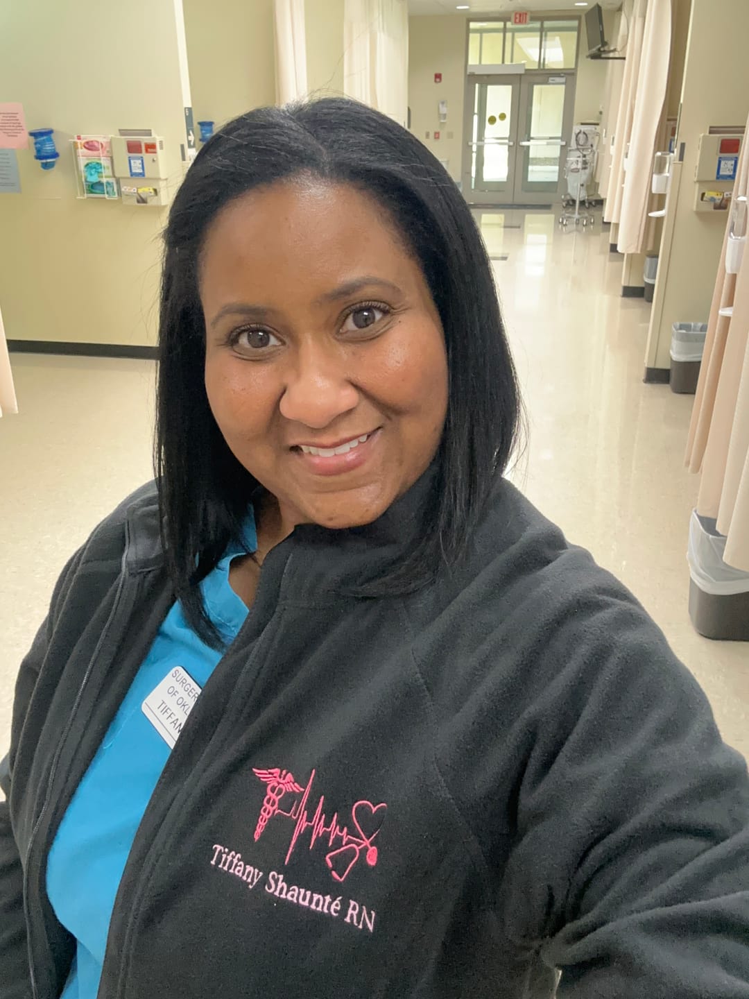 Customer photo review of EB225 Eddie Bauer® Ladies Full-Zip Microfleece Jacket
