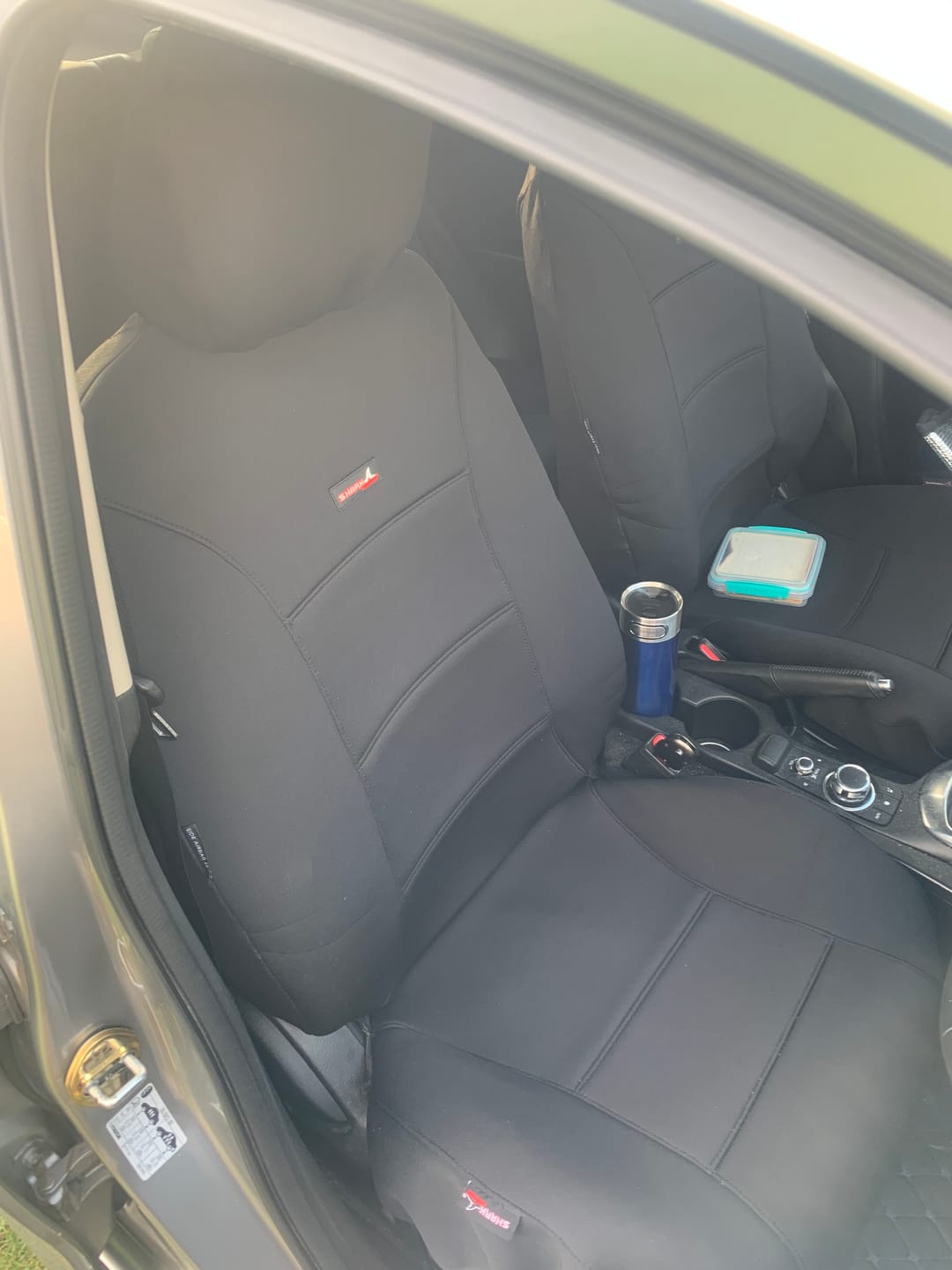 Customer photo review of Universal Front Seats - Sharkskin Neoprene Seat Covers Seat Covers