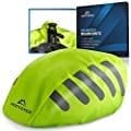 Customer photo review of Fahrradhelm Regenschutz - wasserdicht & reflektierend