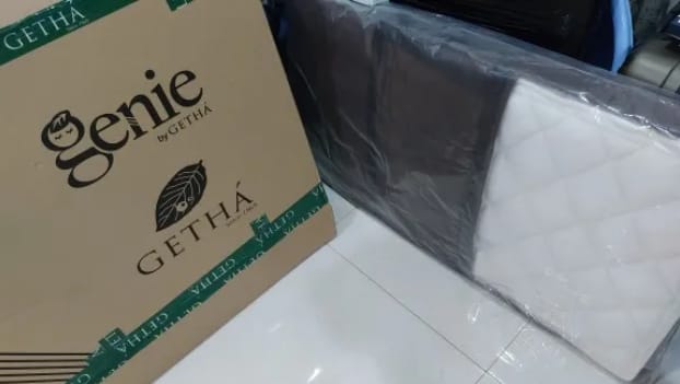 Customer photo review of Getha Baby Latex Mattress (with French Wool Padding)