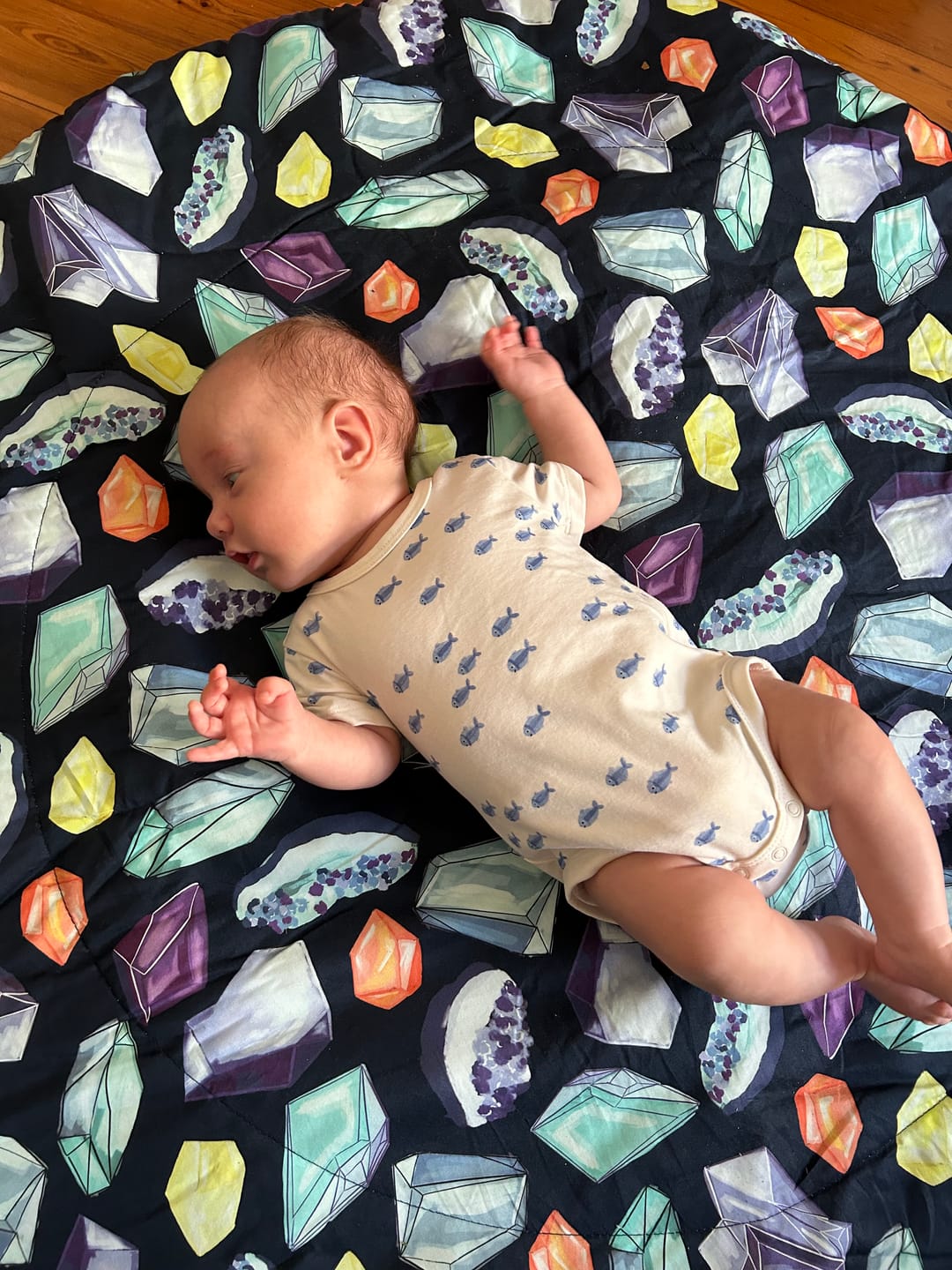 Customer photo review of Crystals Activity Play Mat