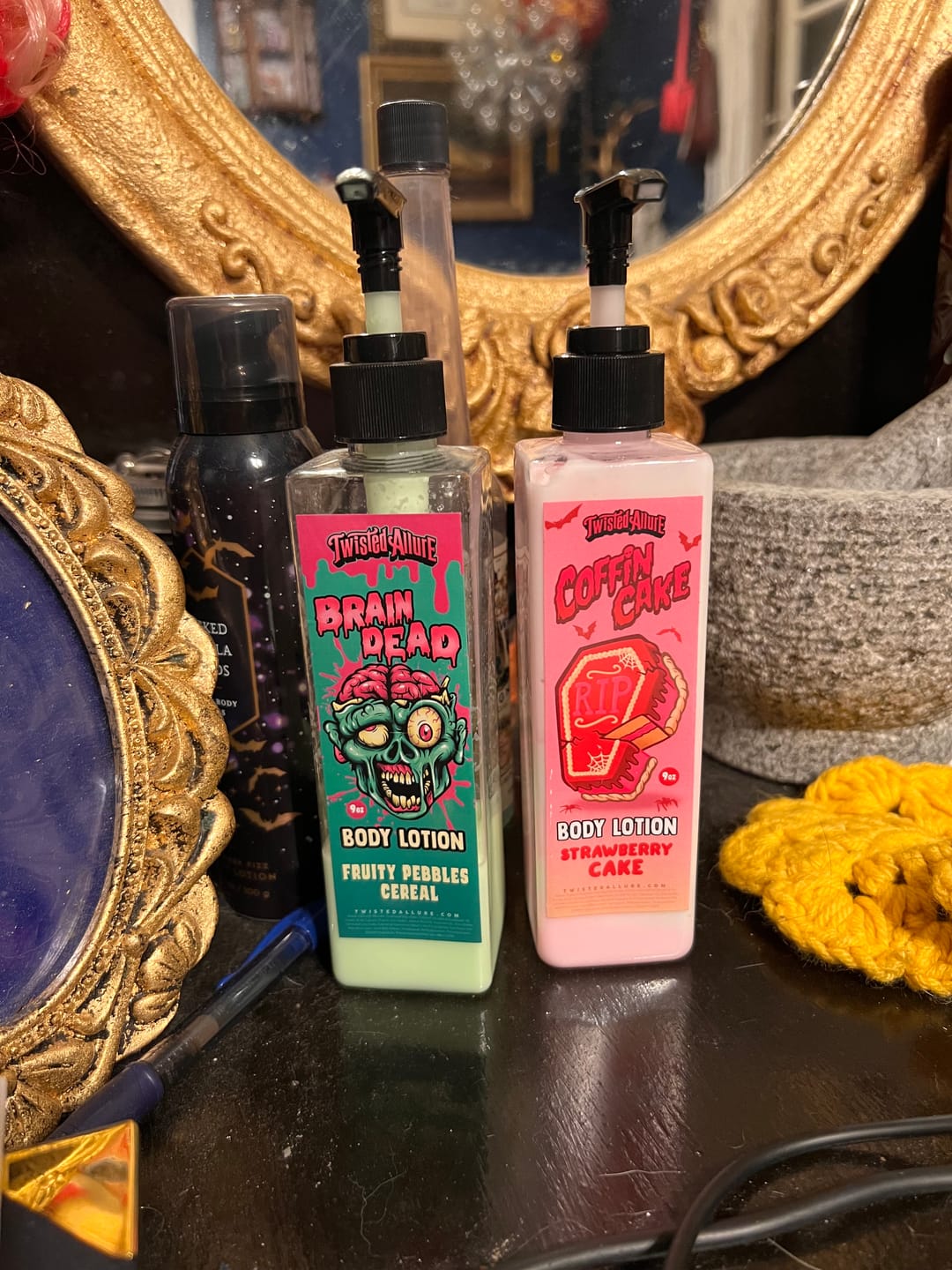 Customer photo review of Coffin Cake Body Lotion (Strawberry Cake)