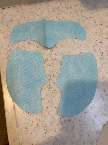 Customer photo review of Masque Coréen au Collagène Invisible (Joues et front)