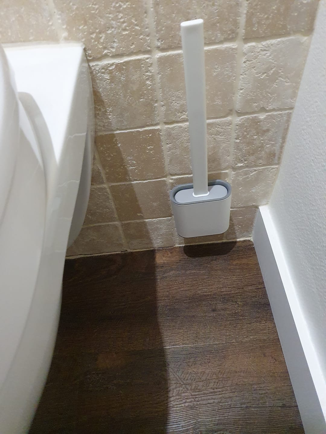 Customer photo review of Brosse de Toilette Performante et Hygiénique en Silicone
