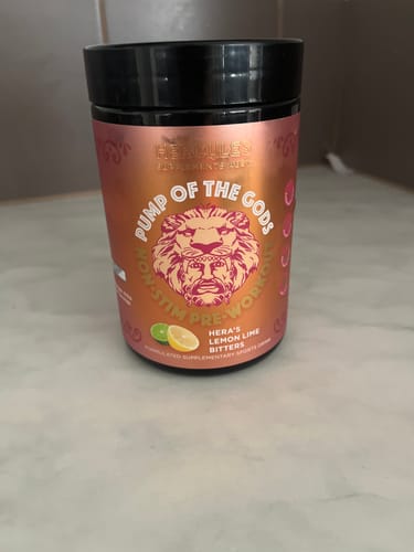 Customer photo review of Pump of the Gods - Non Stim Pre Workout
