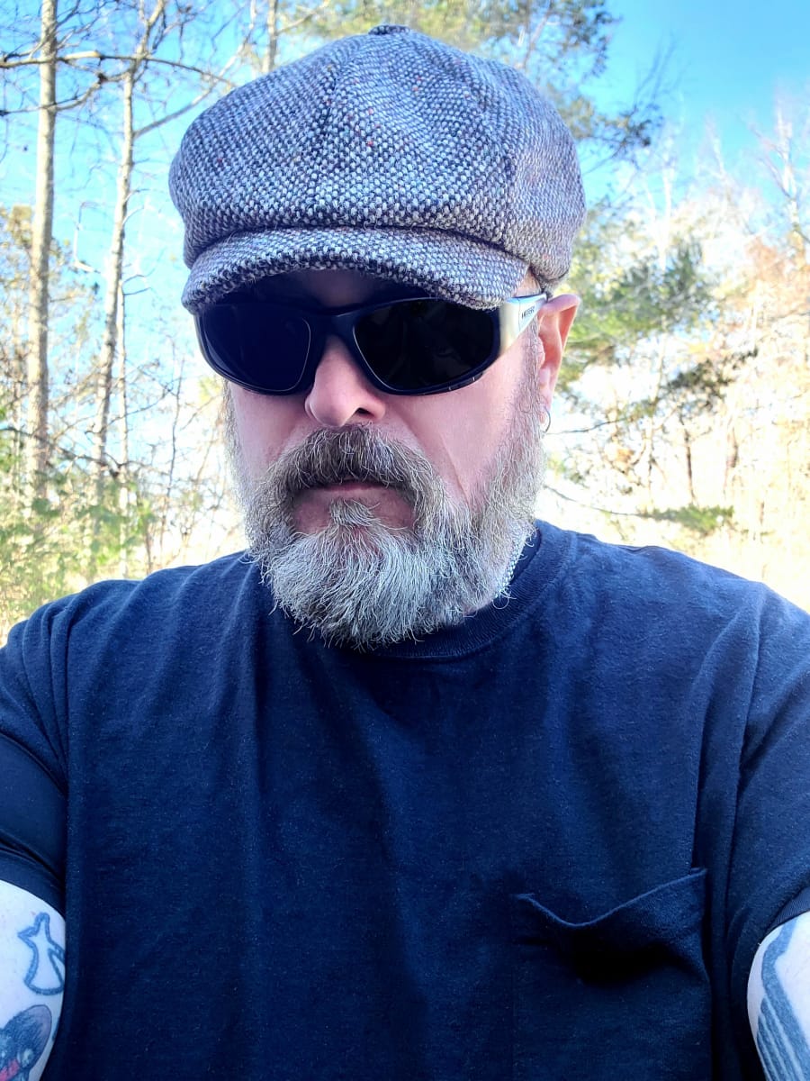 Customer photo review of Peaky Blinders Irish Tweed Newsboy Cap