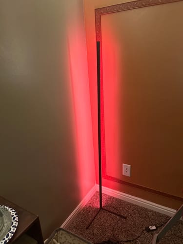 Customer photo review of LITE TOWER - MODERN STYLED LED CORNER LAMP