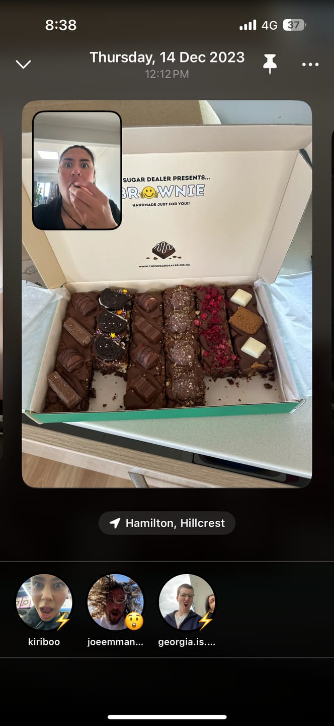 Customer photo review of Mega classic brownie