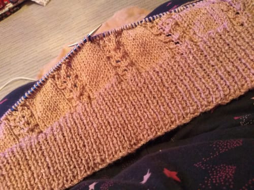 Customer photo review of Ladies Mystery Knitting Box