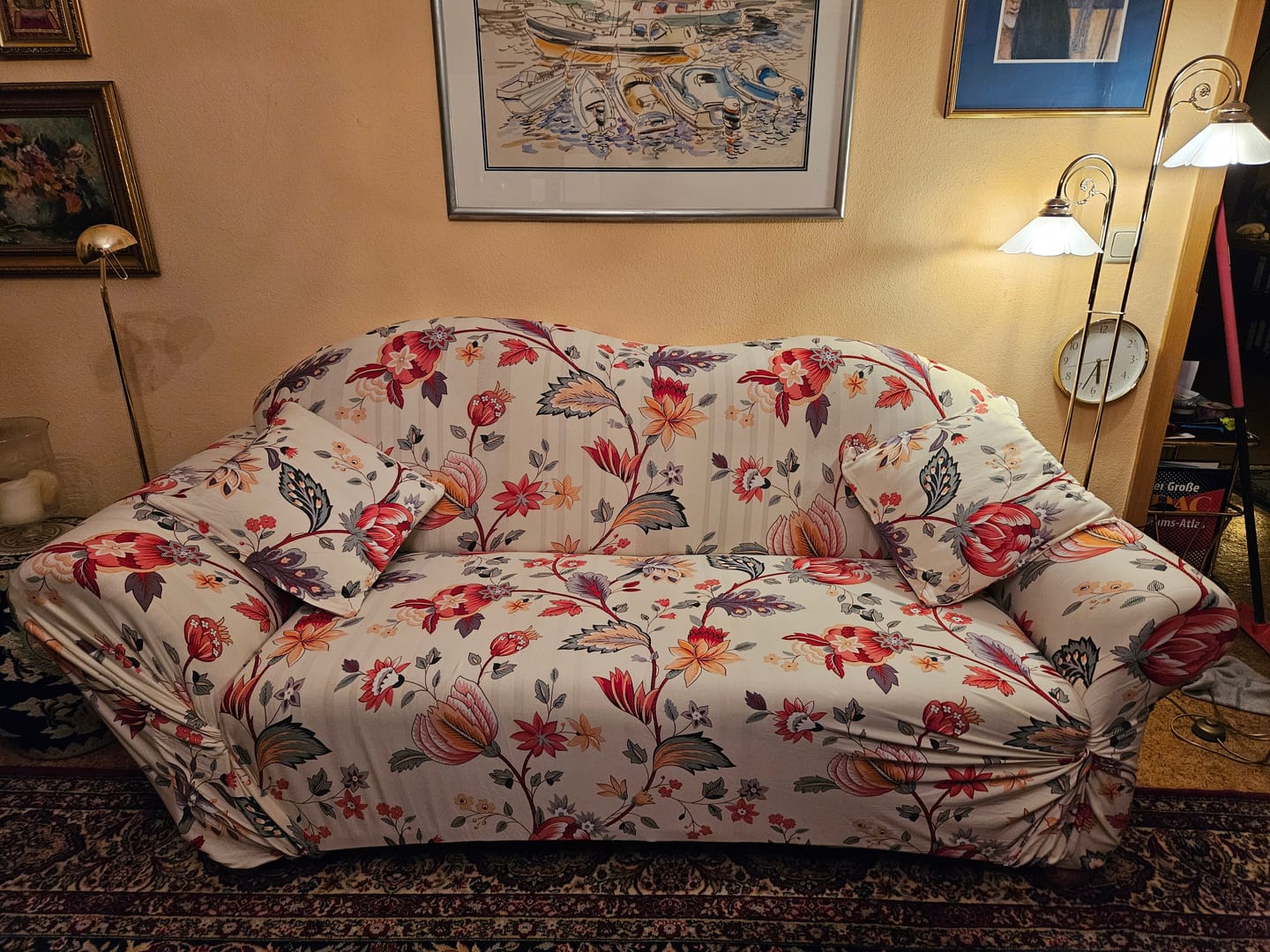 Customer photo review of Rote Blume - Sofabezüge für klassische und Ecksofas - Das Haus der Überzüge