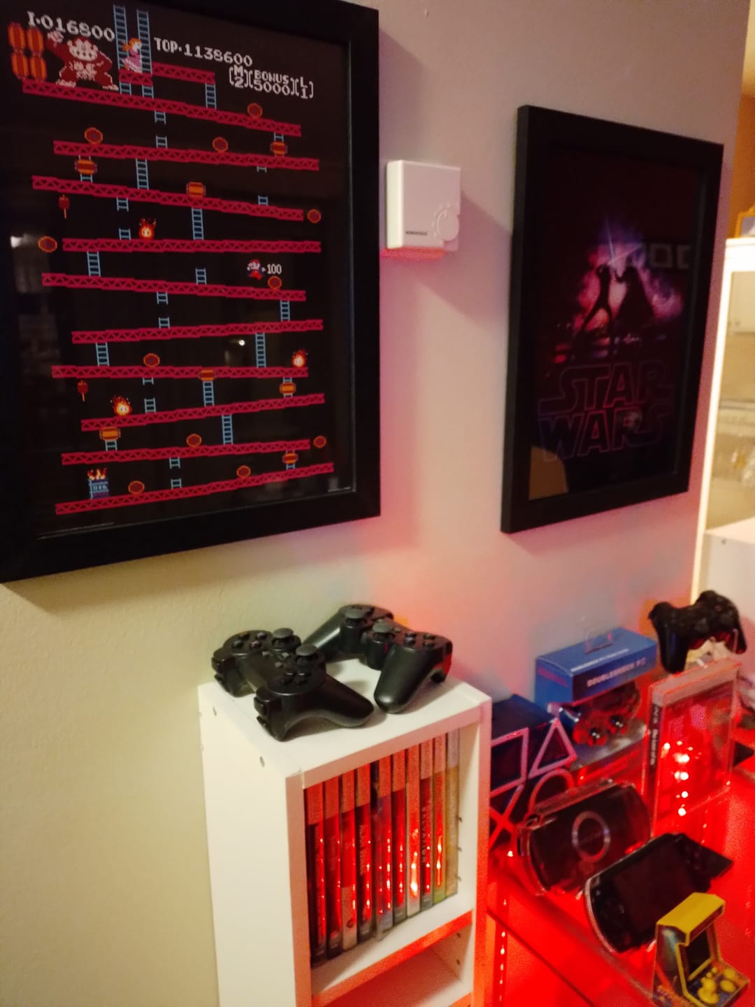 Customer photo review of Donkey Kong Innrammet Bilde 30 x 40 cm