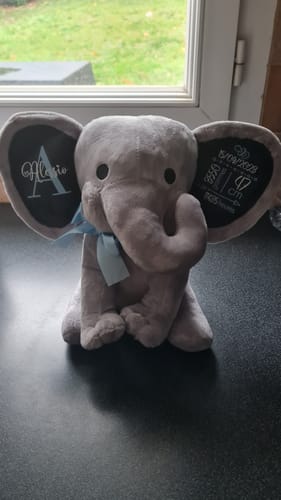 Customer photo review of Bébé - Éléphant câlin