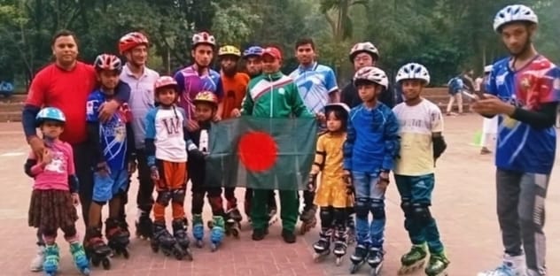 Customer photo review of Luna Inline Speed Skates