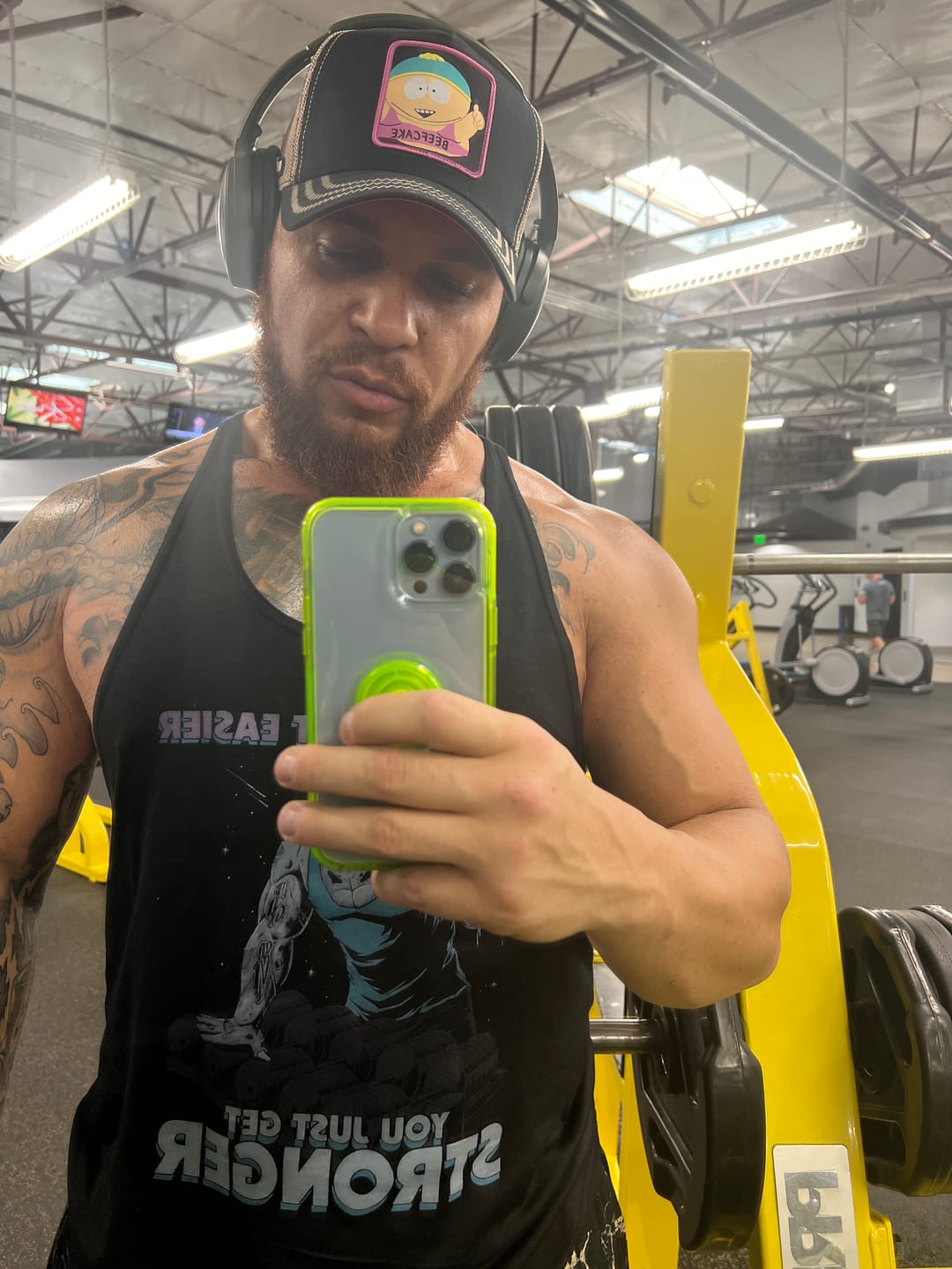Customer photo review of OVERLORD X South Park: Cartman Beefcake Trucker Cap