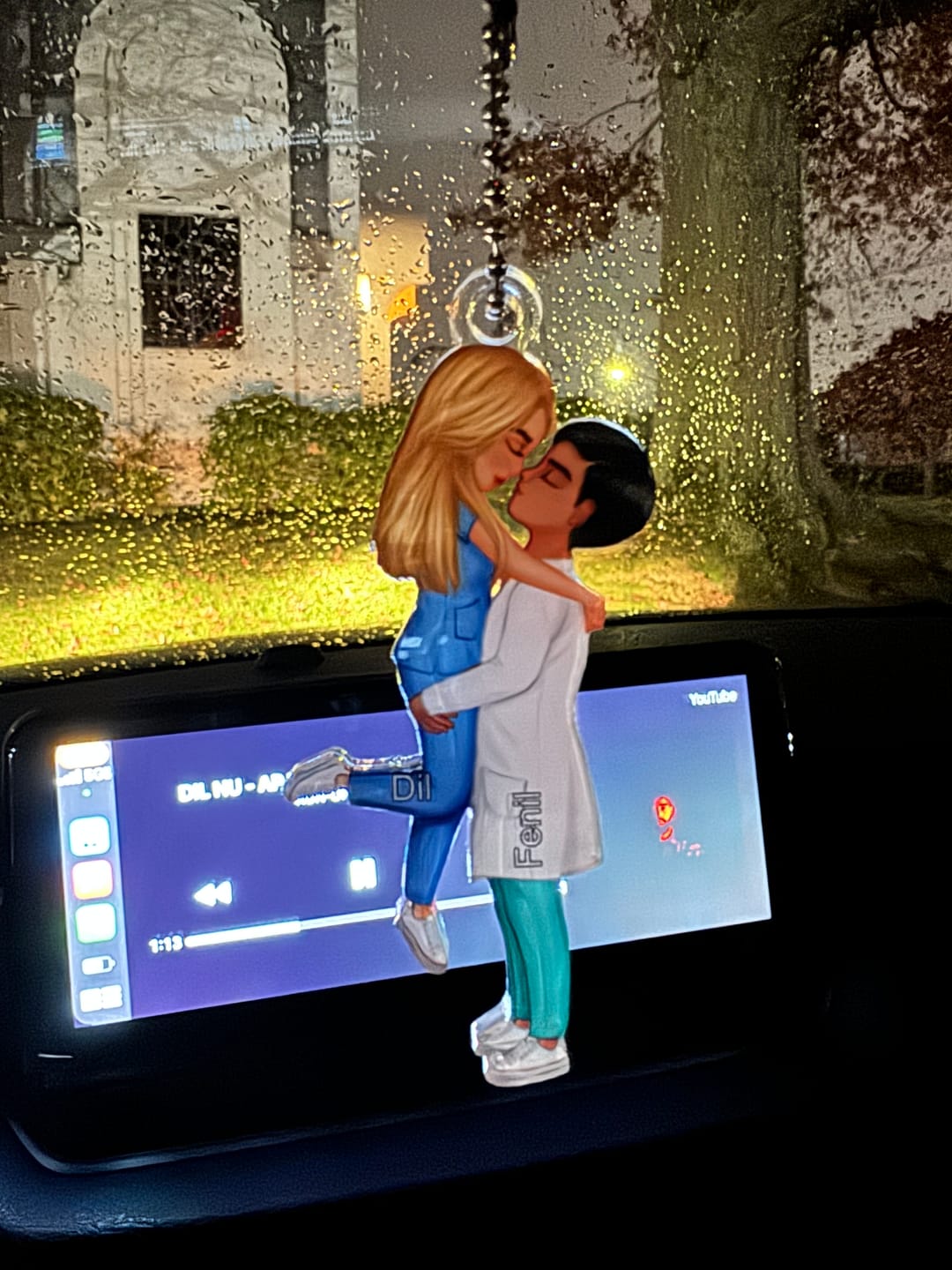 Customer photo review of Personalized Ornament, Couple Portrait, Firefighter, Nurse, Police Officer, Teacher, Gifts by Occupation