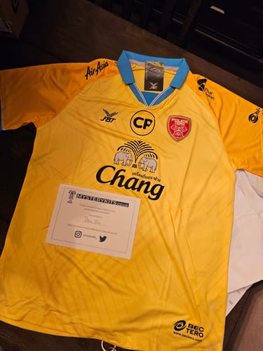 Customer photo review of Mens Mystery Football Shirt