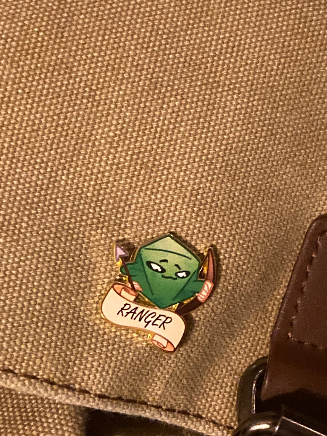 Customer photo review of Ranger Class Pin