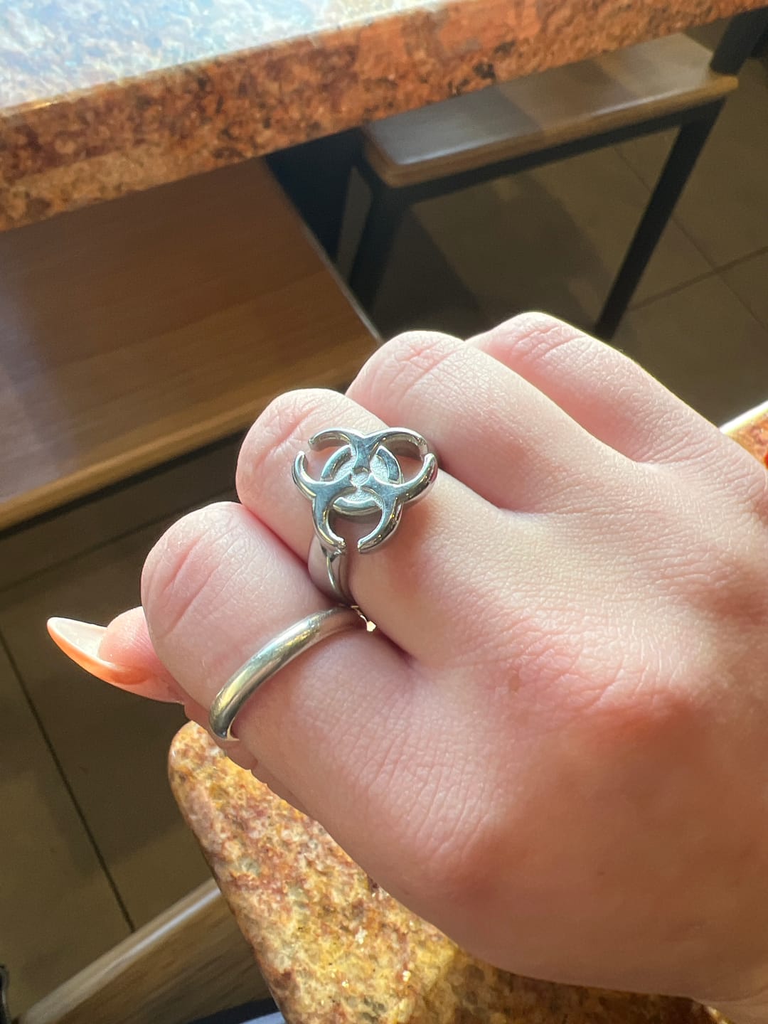 Customer photo review of BIOHAZARD RING