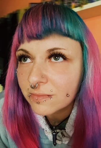 Customer photo review of And so it begins - Starter Set (mit transparentem Wimpernkleber)