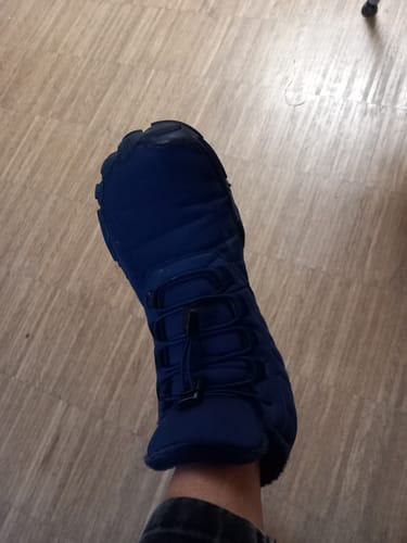 Customer photo review of Winter Max - wasserfeste Barfußschuhe
