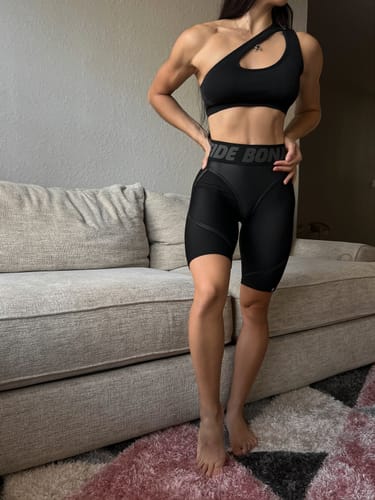 Customer photo review of Shorts Bona Cycling Extra Sex Black Skin