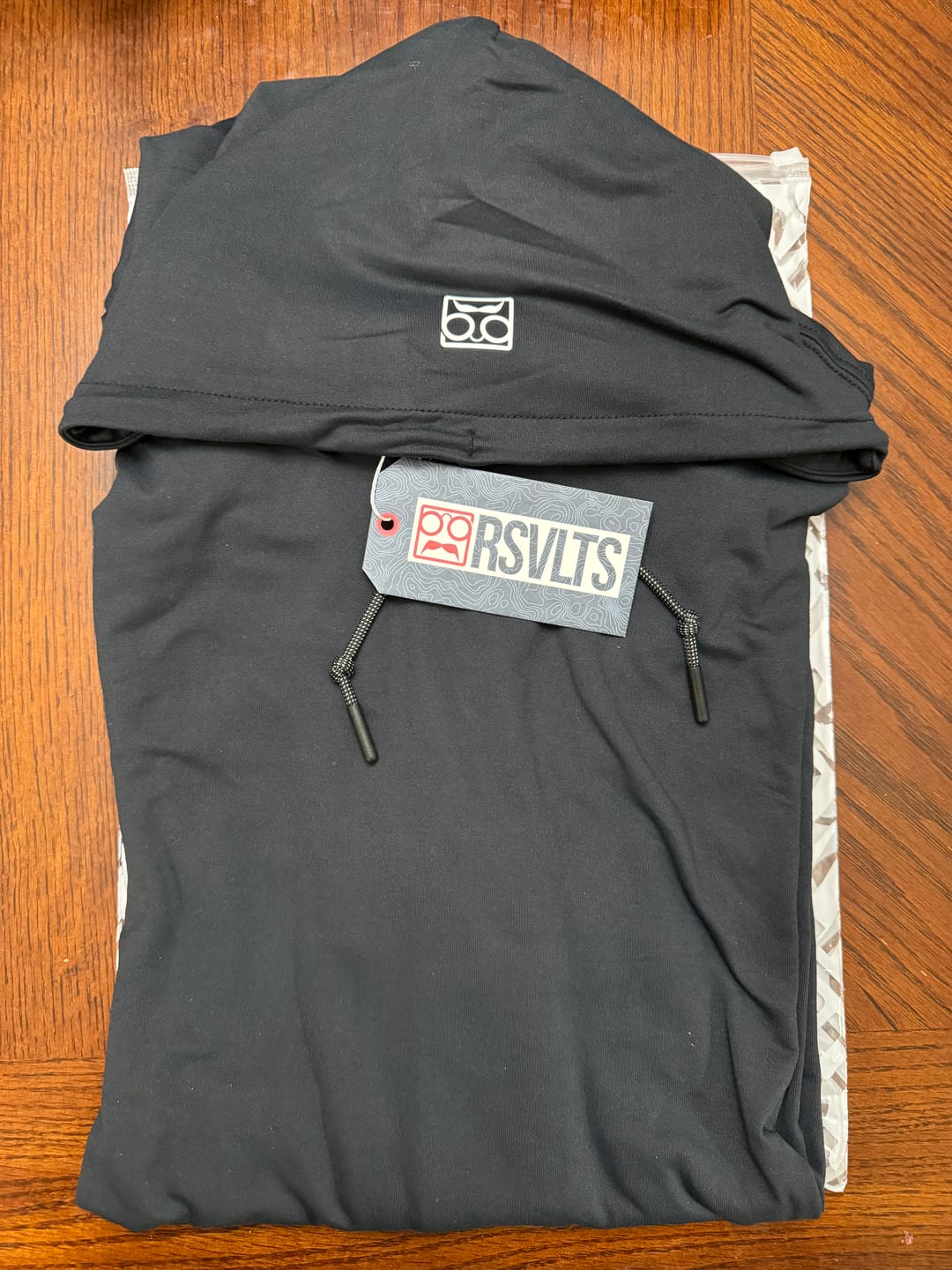 Customer photo review of Galaxy Black – Performance Hoodie