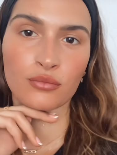 Customer photo review of Masque Coréen au Collagène Invisible (Joues et front)