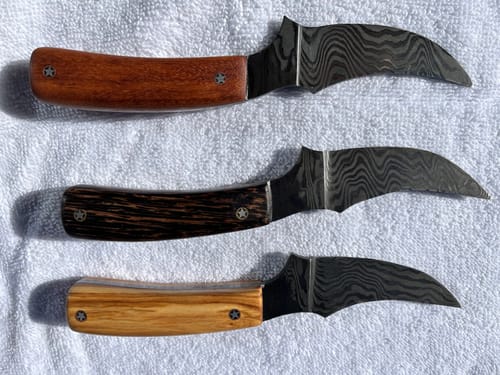 Customer photo review of 2 X 72 Inch Flexible Ceramic Sanding Belts, 6 Pack