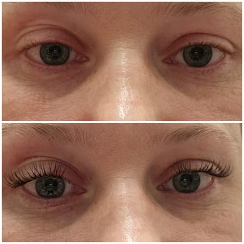 Customer photo review of QuickLash Starter Kit