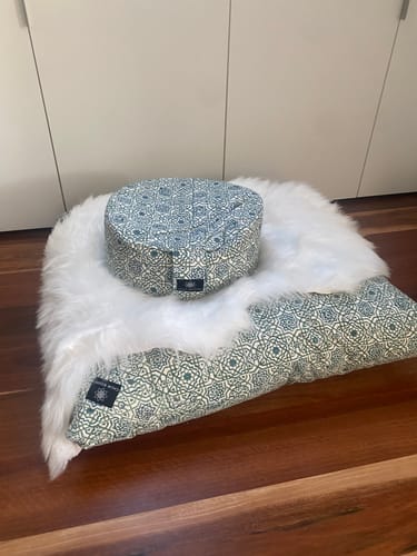 Customer photo review of Moroccan Dreams - Meditation comfort bundle