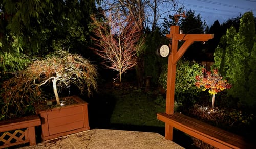 Customer photo review of Stainless Steel Slotted LED Well Light  (UWL685)