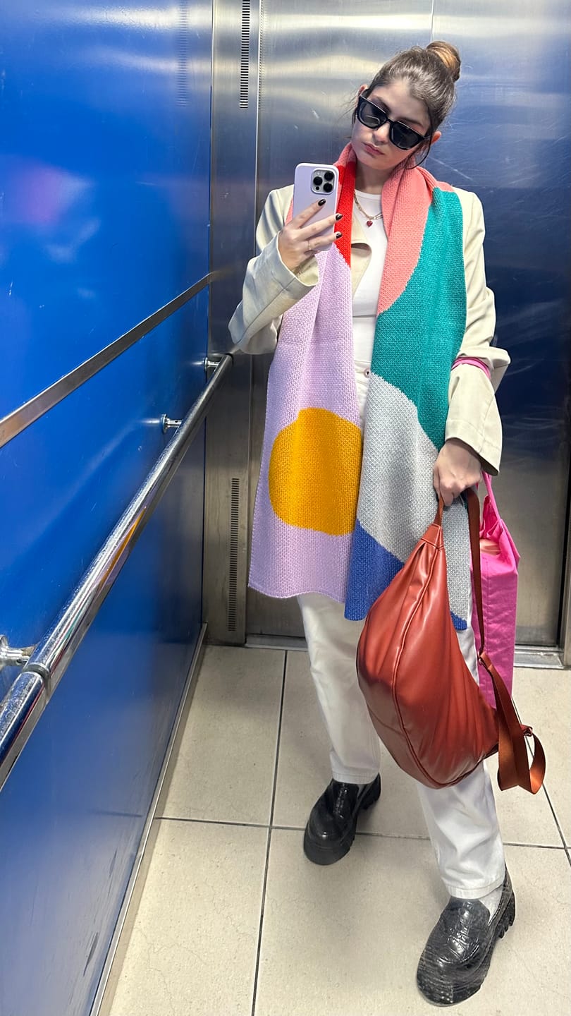 Customer photo review of Dawn Scarf