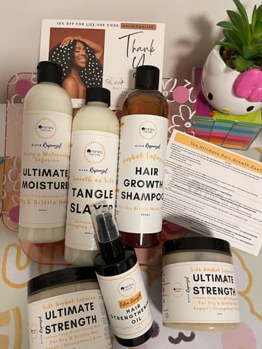 Customer photo review of The Ultimate Hair Growth Guide eBook