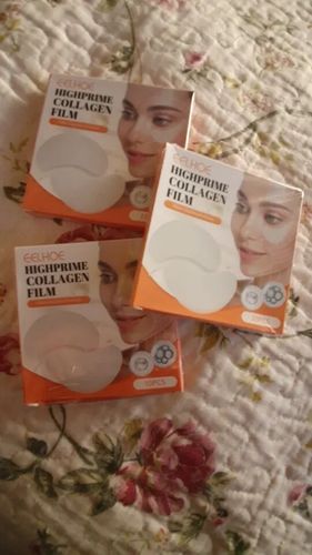 Customer photo review of Masque Coréen au Collagène Invisible (Yeux)