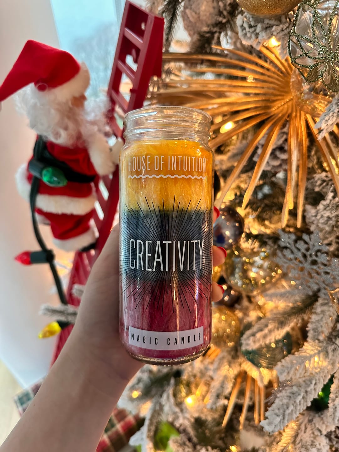 Customer photo review of Creativity Magic Candle