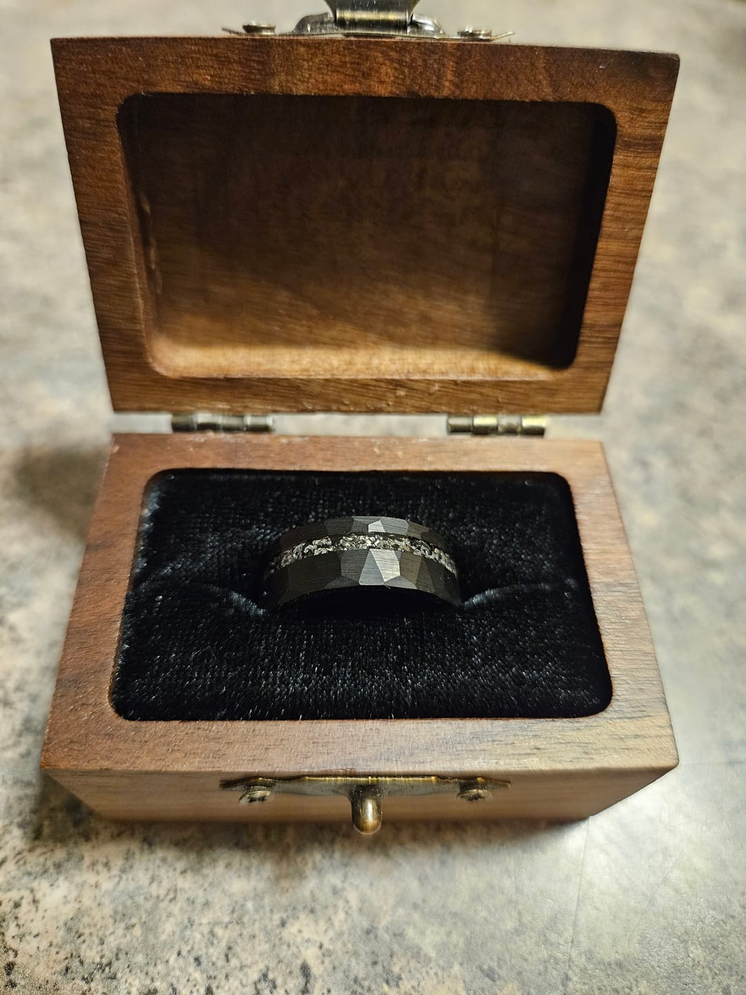 Customer photo review of Forged Meteorite