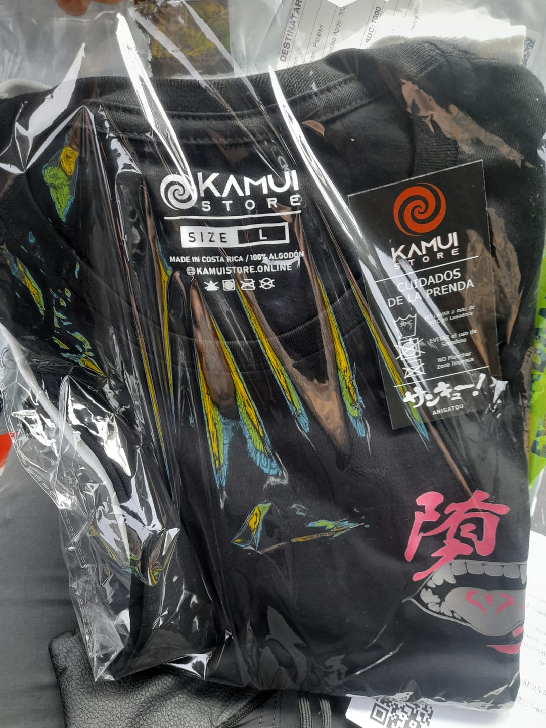 Customer photo review of Camisa Sukuna - Jujutsu Kaisen