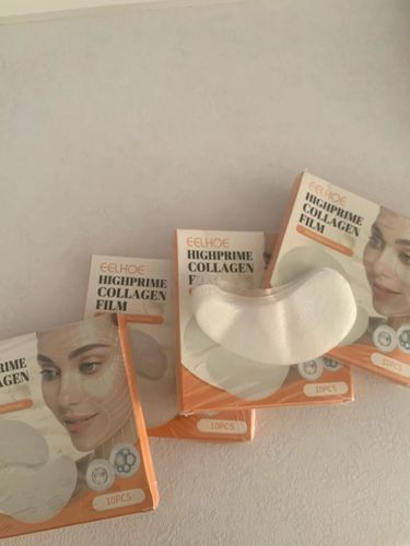 Customer photo review of Masque Coréen au Collagène Invisible (Yeux)