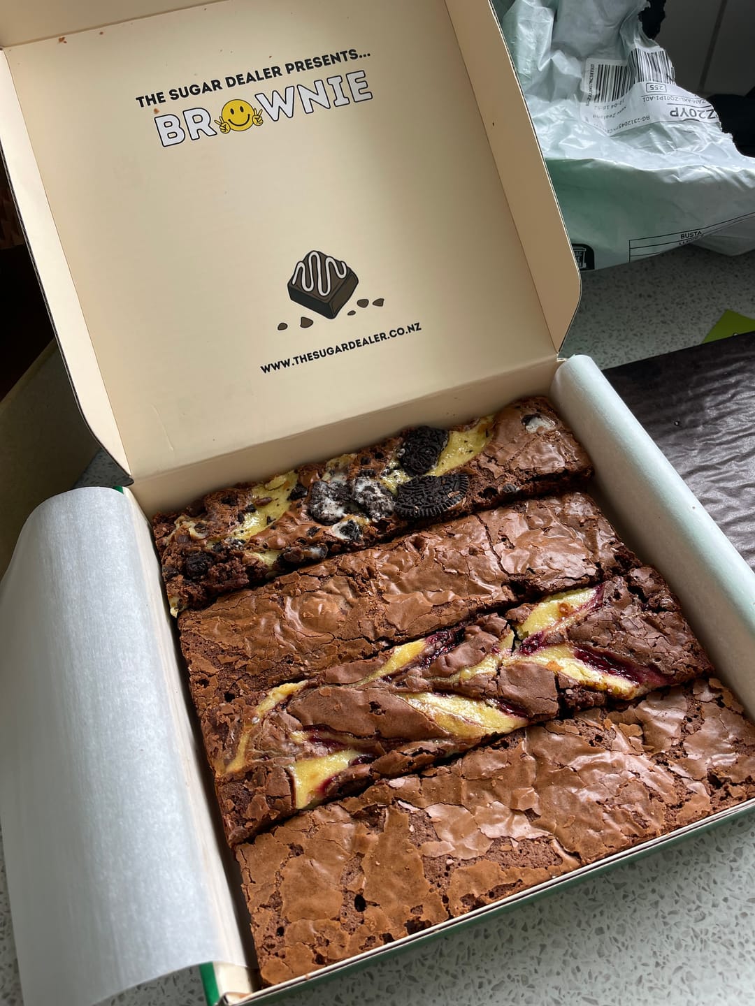 Customer photo review of Naked brownie