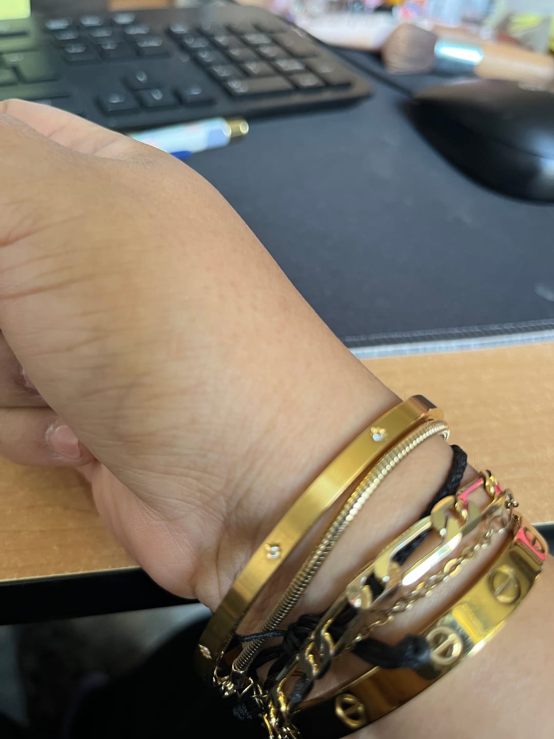 Customer photo review of Pulsera Stella