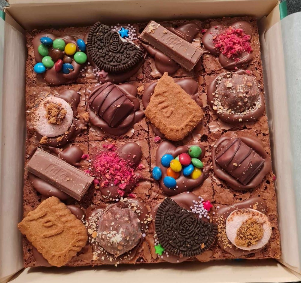 Customer photo review of Mixed assortment brownie