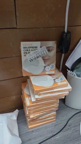 Customer photo review of Masque Coréen au Collagène Invisible (Yeux)