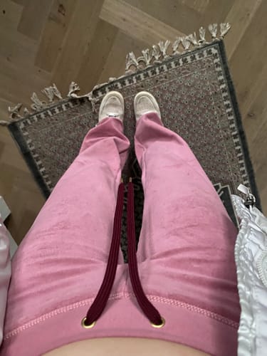 Customer photo review of Allegra Low Old Pink / Bordeaux