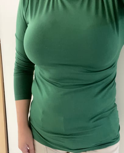 Customer photo review of Zen Buttery Soft Long Sleeve (Dark Green)