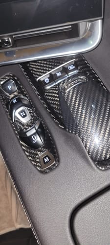 Customer photo review of C8 CORVETTE CARBON FIBER MODE SELECT INTERIOR TRIM COVER