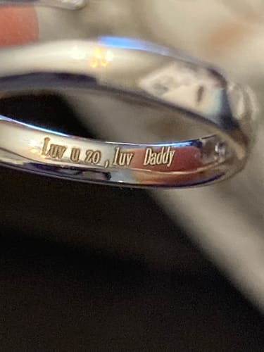 Customer photo review of The Hug From Heaven Ring