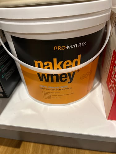 Customer photo review of 2kg UNFLAVOURED, Concentrate NAKED WHEY