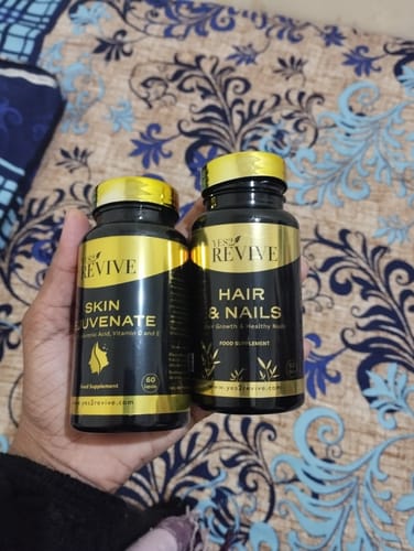 Customer photo review of Hair & Nails Vitamins and Supplements