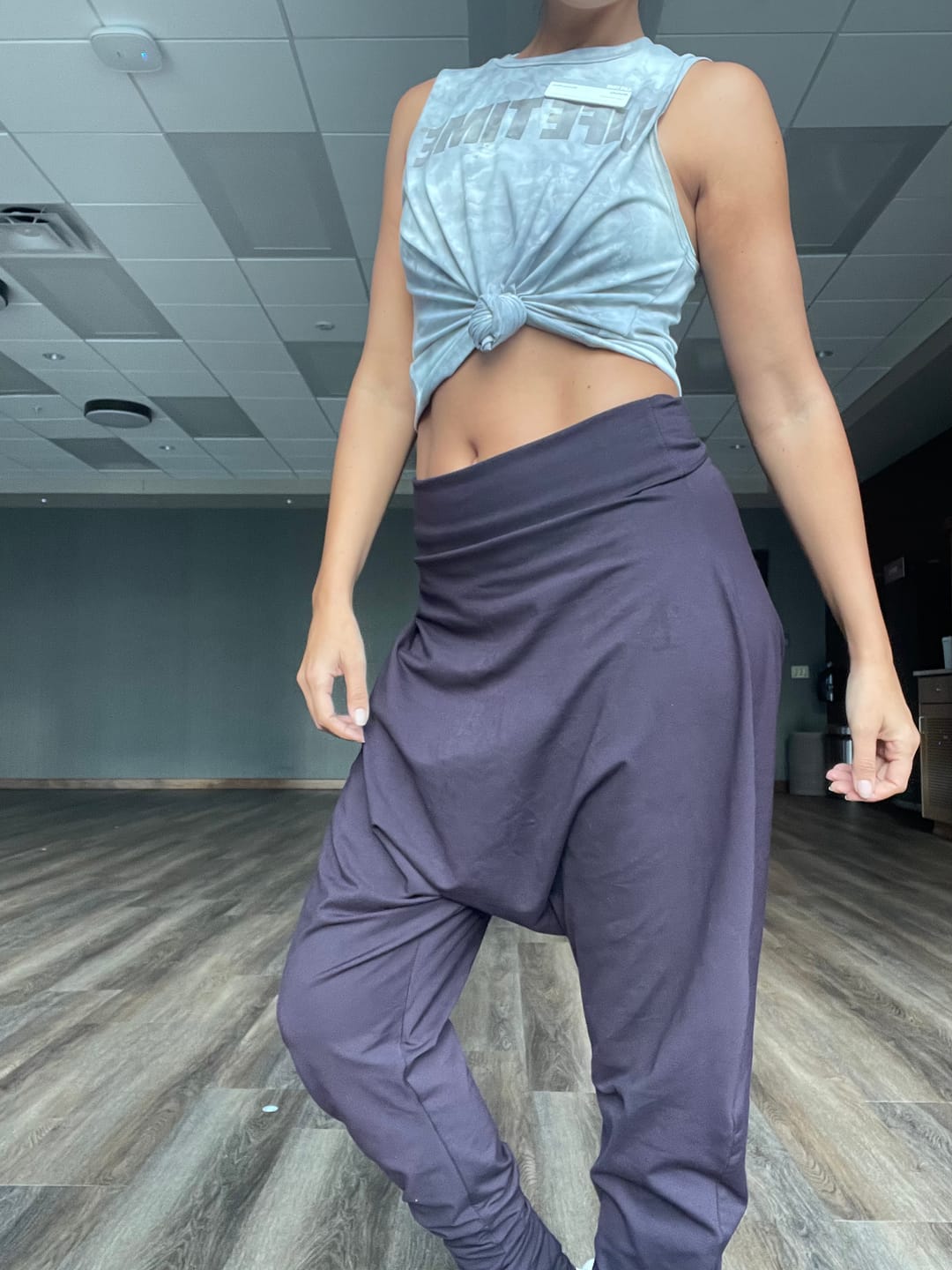 Customer photo review of Organic Cotton Harem Pants